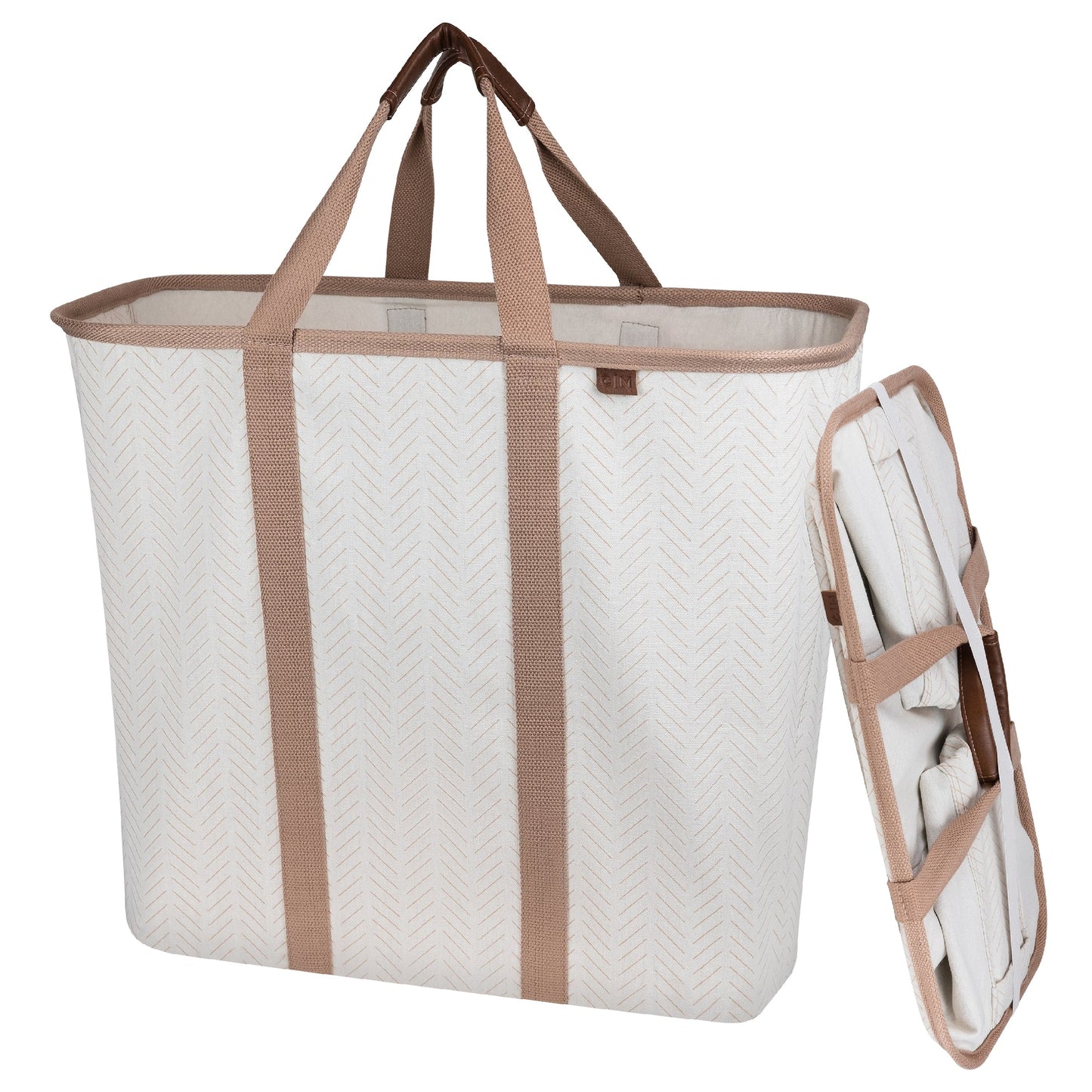 Collapsible Laundry Caddy 2PK LUXE