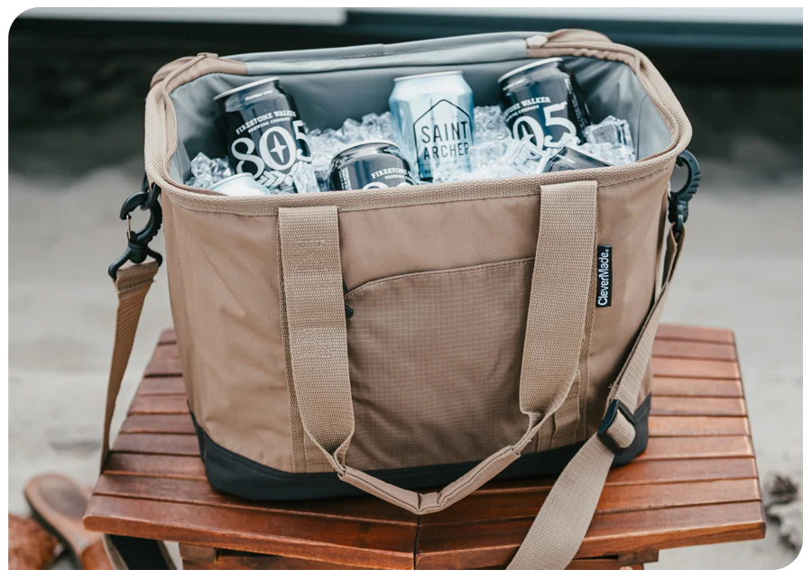 30 Can Pacifica Cooler (Khaki - Charcoal)