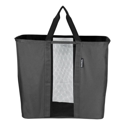 Collapsible Laundry Caddy Mesh - Charcoal