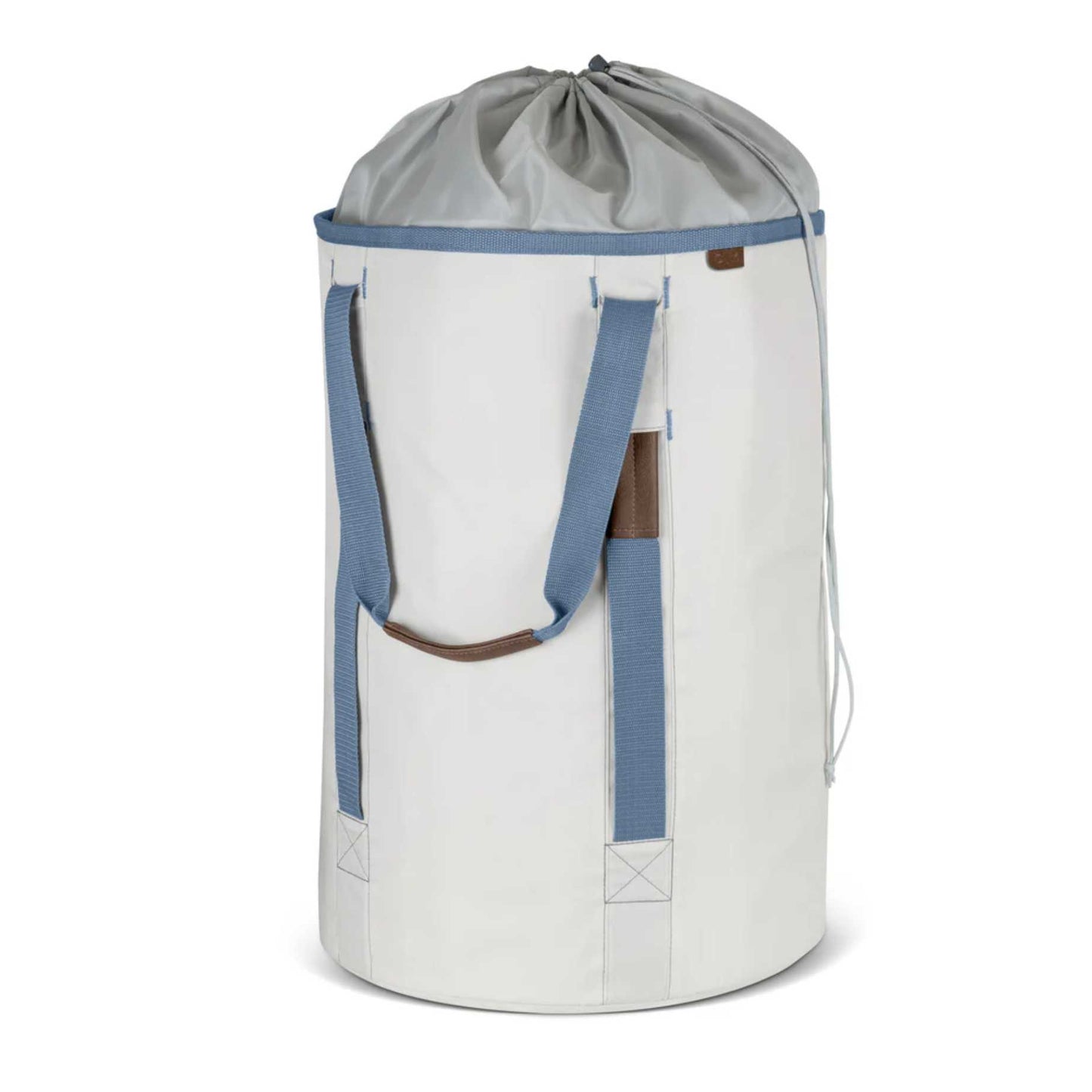 Laundry Duffel Bag LUXE - Cream Blue