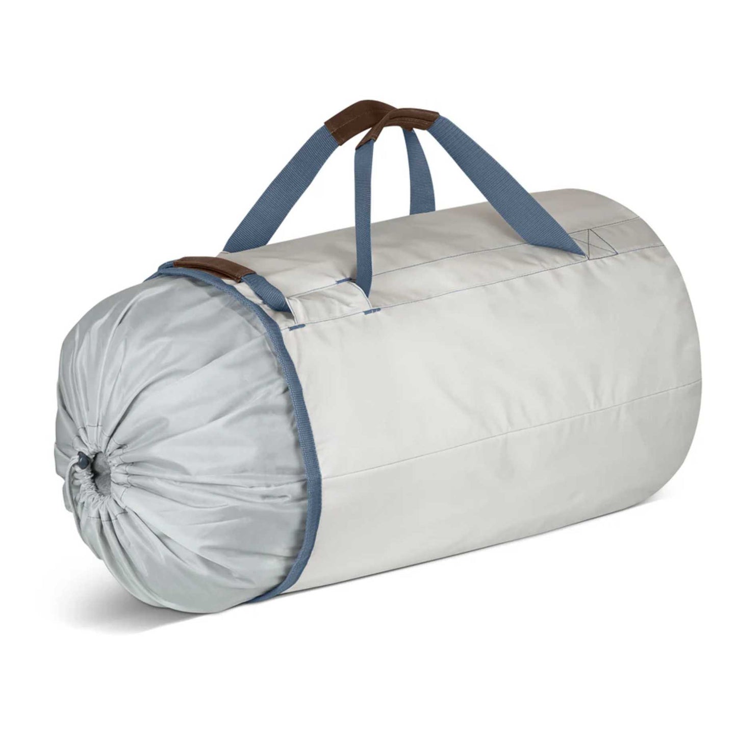 Laundry Duffel Bag LUXE - Cream Blue