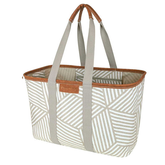 Collapsible LUXE Tote 30L - Taupe