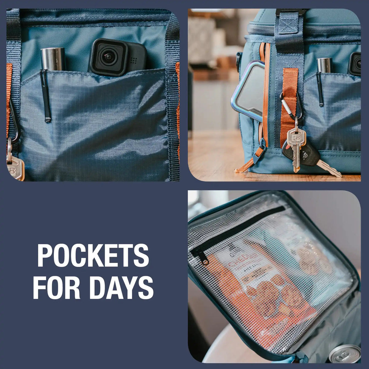 Pacifica Collapsible Cooler - 30 Can  Clevermade Australia
