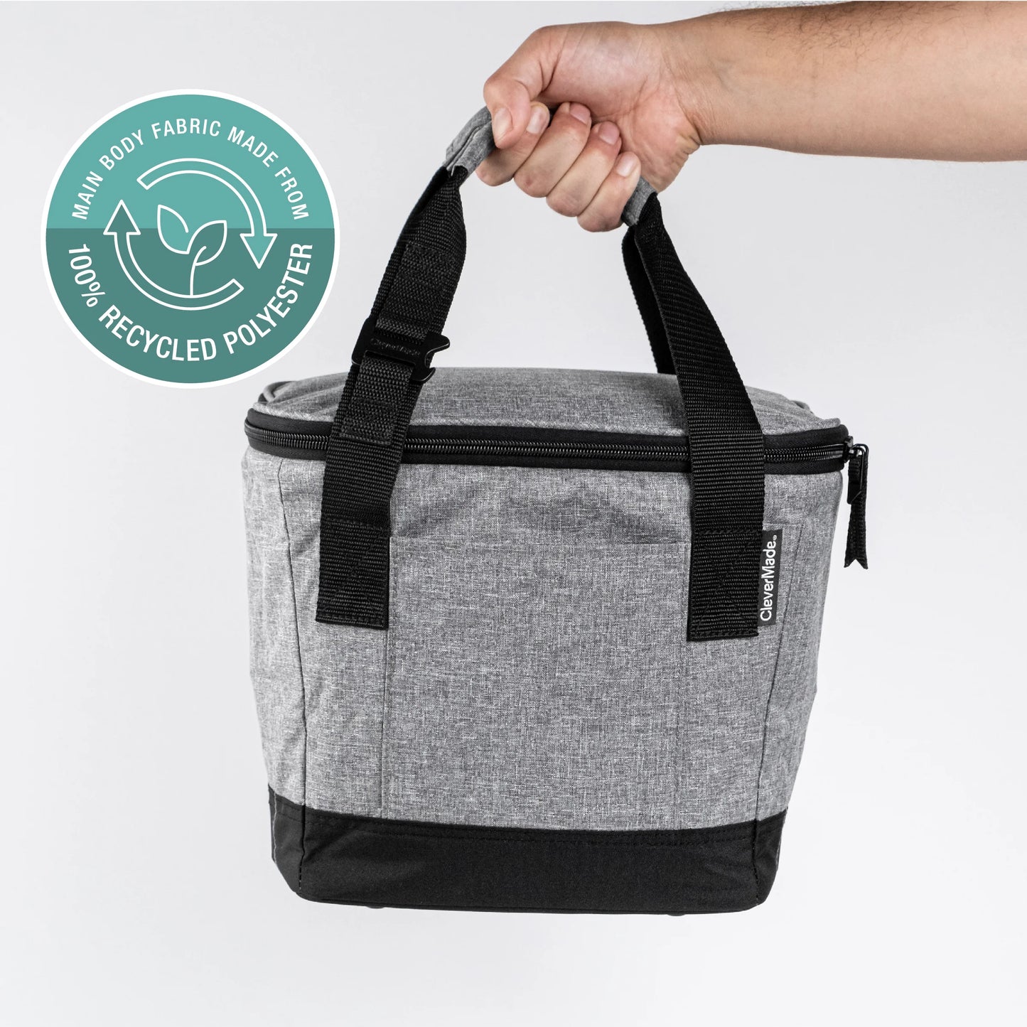 TAHOE 18 Can Collapsible Cooler - Heather Grey/Midnight