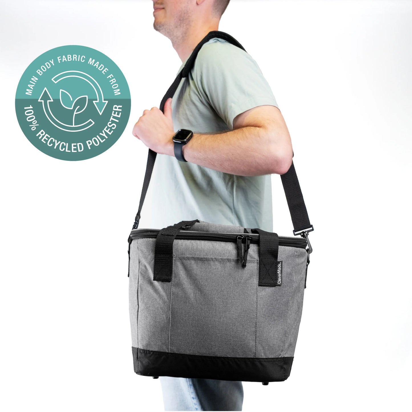 TAHOE 50 Can Collapsible Cooler - Heather Grey/Midnight